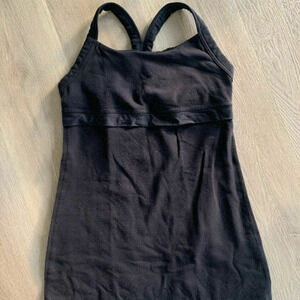 LULULEMON TANK Top with Built-in Support and Sheer Breathable Back Strip